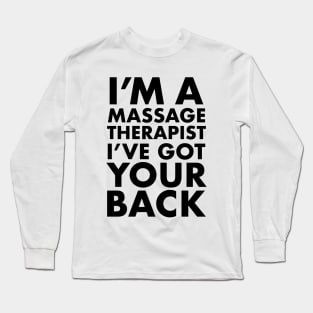 Massage Therapist Long Sleeve T-Shirt